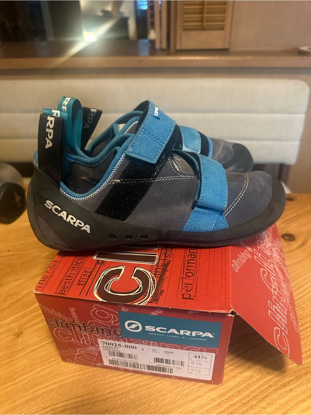 Scarpa Origin Velcro Climbing Sneakers